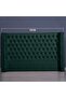 NEPTUNE HEADBOARD CHANEL OLIVE GREEN L-150 : H-125 CM - 4