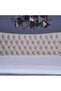 MARS HEADBOARD CHANEL BEIGE L-140 : H-125 CM - 4