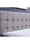 Vista Headboard Velvet Beige L-160 : H-125 Cm - 3