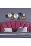 URANUS HEADBOARD VELVET PINK L-180 : H-125 CM