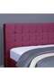 VISTA HEADBOARD VELVET PINK L-200 : H-125 CM