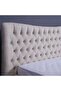 MARS HEADBOARD CHANEL BEIGE L-180 : H-125 CM - 3
