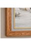 Galleon Ship Canvas Printed Framed Wall Art 61x81cm - Natural - 2