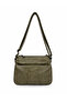 Women's Soft Faux Leather Crossbody Multi-Compartment Shoulder Bag Si-12