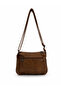 Women's Soft Faux Leather Crossbody Multi-Compartment Shoulder Bag Si-12 - 5