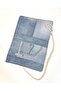 Light Blue Denim Roll-Up Brush Holder Pen Holder - 6