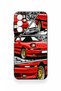 Samsung A24 Compatible Red Supra Patterned Silicone Case - 2