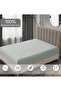 Bedding Fitted Sheet - Fits 120x200 Cm For Twin Bed 2 Pcs (1 Fitted Sheet and 1 Pillowcase) - 30 Cm Deep Pocket - Solid Bed Sheet - 5