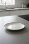 Set of 6 Valencia Serving Plates 25cm Rim Green - 3