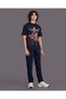 Senior Boys Navy Doctor Strange Print T-Shirt - 2