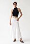 Women's Elastic Waist Belt with Metal Buckle