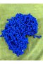 Decorative Cobalt Blue Pompom Fringe Ribbon-18 Meters - 2