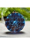 Copper Mandala Apatite - Steel Chain Orgonite Necklace (Handmade Designer Products) - 2