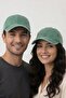 Unisex Dark Green Washed Denim Outdoor Baseball Cap |   Adjustable Sports Cap - 5