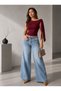 Stylish Casual Blouse with One-Shoulder Effect - 4