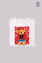 Teddy Bear Printed 100% Cotton Danger Bear Patterned Children's T-Shirt - 2