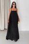 Women's Strappy Flounce Detailed Casual Maxi Dress Relaxed Fit Summer Long Dress - 7