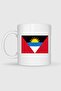 Antigua and Barbuda Flag Printed Mug - 2