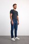 76094-73602 Men's Tapered Fit Mid Waist Slim Leg Denim Pants 76094-73602 - 2