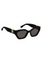 UV Protected Sunglasses Black Frame Grey Mirror Lens 54mm - TH-1979/S-807 - 3