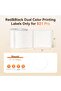 Red&Black Labels, Refill Sticker Papers Only for B21 Pro 300DPI Label Maker, Dual Color Printing Stickers Good Idea for Schools,Business,Baking - 2