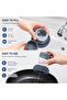 2 Pack Liquid Dispensing Dish Cleaning Brush with Soap Dispenser, Push Button Kitchen Scrub Brush, Refillable Palm Brush for Pots, Pans, Dishes, Sink & Cookware, Grey - 3