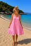 Fh Muslin Pocketed Strap Flounce Dress - 2