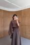 Brown Suit with Cape - 2
