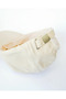 Cream Ecru Unisex Hat Adjustable Metal Buckle Logo Baseball Cap Daily Cap - 6