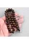 Squeeze Amber Alpaca Tassel Arabi 45mm Pointed Sphere Cut 9X10Mm Prayer Beads - 3