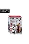 Canister Vacuum Cleaner 3600W 21 l, SK-13006 Maroon Red - 7