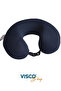 Visco Travel Pillow with Combed Cotton Cover 30X35X10 cm - 3