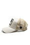Lion Embroidered Trucker Hat – Mesh Hat with Leo Embroidery Detail - 3