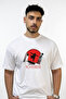 Homelander_3 Design Printed Oversize White T-Shirt