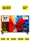 32 Inch S5K QLED 2K Full HD Smart TV | Google TV | Ultra-wide Color Gamut | 60Hz | HDR10+, HDR10