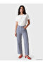 Esvab • Modern & Distinctive Striped Straight Fit Women's Jean Pants