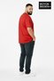 Men's Large Size m Printed 3Xl-6Xl Crew Neck T-Shirt Spr26Bts510-13 - 2