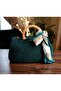 Emerald green crochet bag - 5