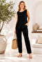 100% Muslin Asymmetrical Cut Sleeveless Blouse – Lightweight, Breathable Summer Women's Blouse - 5