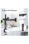 Vesa 1home Double Twin Arm Desk Mount Ergonomic TV LCD Monitor Computer Screen Bracket Dual Tilt Swivel Rotation (13in-27in) - 4