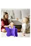 Shockproof EVA Foam Protective Tablet Stand Cover for iPad Air/ Air 2/ iPad 9.7 (2017/2018) - Cute Butterfly, Purple - 2
