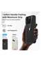 iPhone 15 Pro Max Case with [2 Screen Protector + 1 Camera Lens Protector] Shockproof Hard PC Clear Back Flexible Silicone Black Frame Protective Case - 5