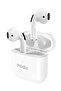 True Wireless Stereo Headset (White) with Free Case (Blue/Red) – Premium Sound, Comfortable Fit, and Convenient Charging Case - 4