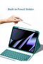 Keyboard Case for iPad 10th Gen 2022 - Magnetic Detachable Wireless Keyboard, Black - 3