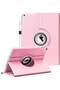 Pink 360-Degree Rotating iPad Case with Auto Sleep/Wake for iPad 9.7” (2017/2018), iPad Air 2 & iPad Air – Adjustable Viewing Stand and Secure Protection