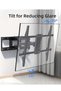 Full Motion TV Wall Mount for 32 to 84 Inch TV, Swivel and Tilt with Articulating Dual Arms - 3