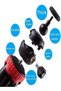 Mini Phone Tripod Stand 360 Rotation Portable Flexible octopus Selfie Stick Compatible with All Cell Phones/Cameras - 5
