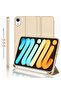 NEW Smart Case with Pencil Holder for iPad Mini 7 – Trifold Stand, Soft TPU Back, Auto Wake/Sleep