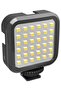 LED Video Light + Microphone + Mobile Phone Holder + Hand Grip/Mini Tripod for Smartphones - 5