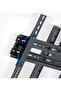 Mobile TV Stand Cart Trolley, Height Adjustable No-slip Floor Stand Mount for 32"-70" HDR & LCD TVs - 4